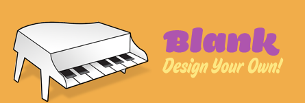Blank Paper Piano